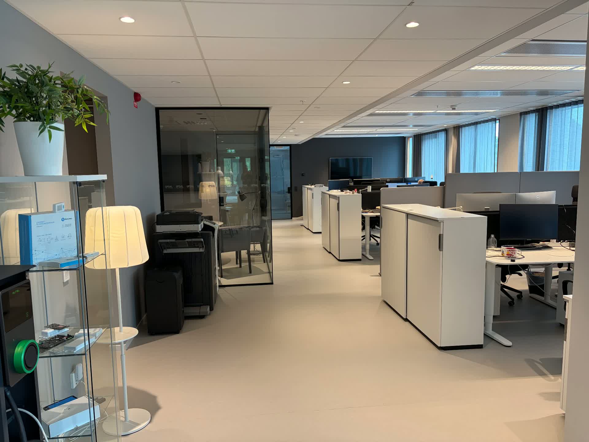 Updal office in Upplands Väsby with the S-2Connect® product showcase
